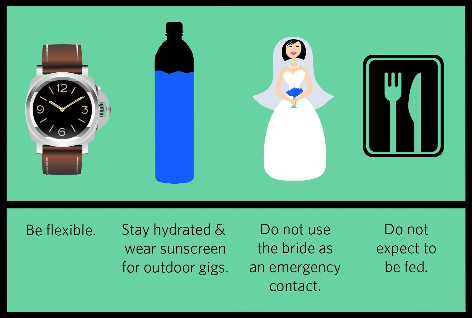 Wedding Gig Infographic